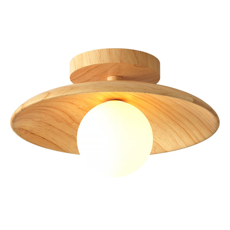 LignaLux Wooden Ceiling Light Designer Fixture For Modern Homes