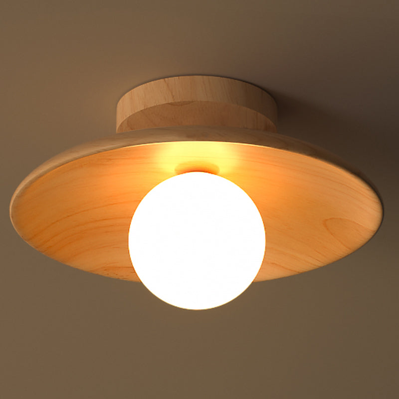 LignaLux Wooden Ceiling Light Designer Fixture For Modern Homes