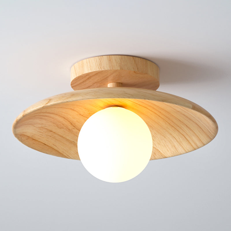 LignaLux Wooden Ceiling Light Designer Fixture For Modern Homes