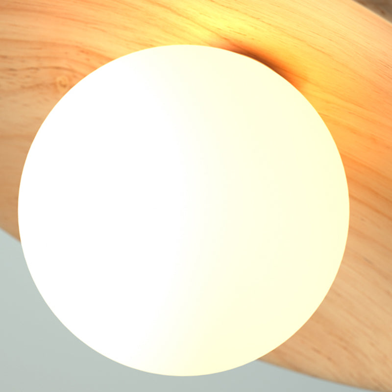 LignaLux Wooden Ceiling Light Designer Fixture For Modern Homes