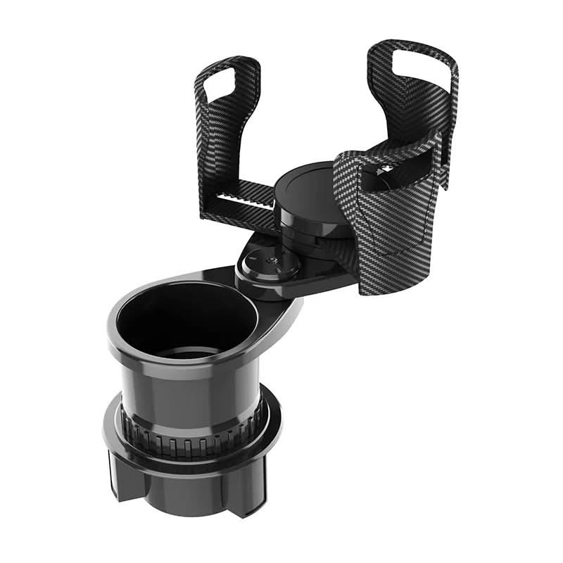 CupSpin Duo Car Cup Holder, 360 Degree Swivel for Two Drinks