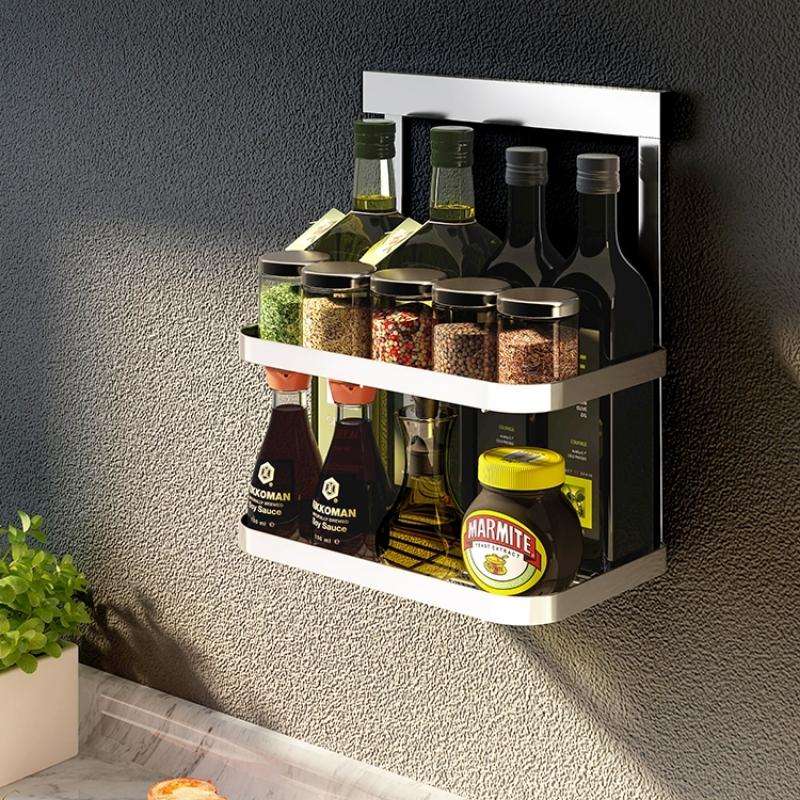Claren Wall Mounted Utensil Storage Racks For Kitchen Organization