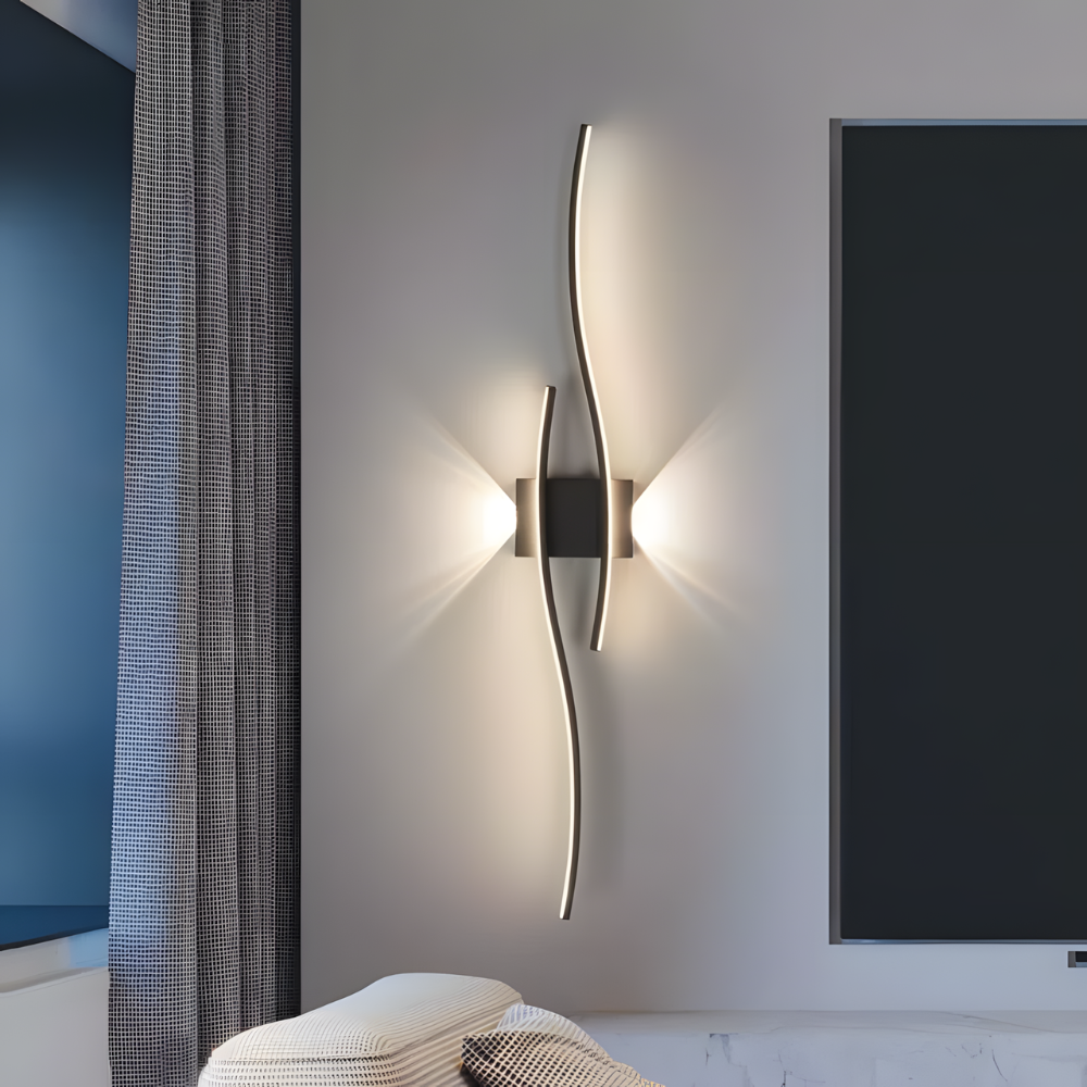 NovaLume Contemporary LED Wall Light Fixture For Modern Indoor Spaces
