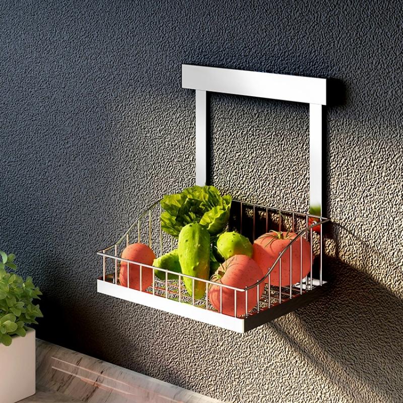 Claren Wall Mounted Utensil Storage Racks For Kitchen Organization