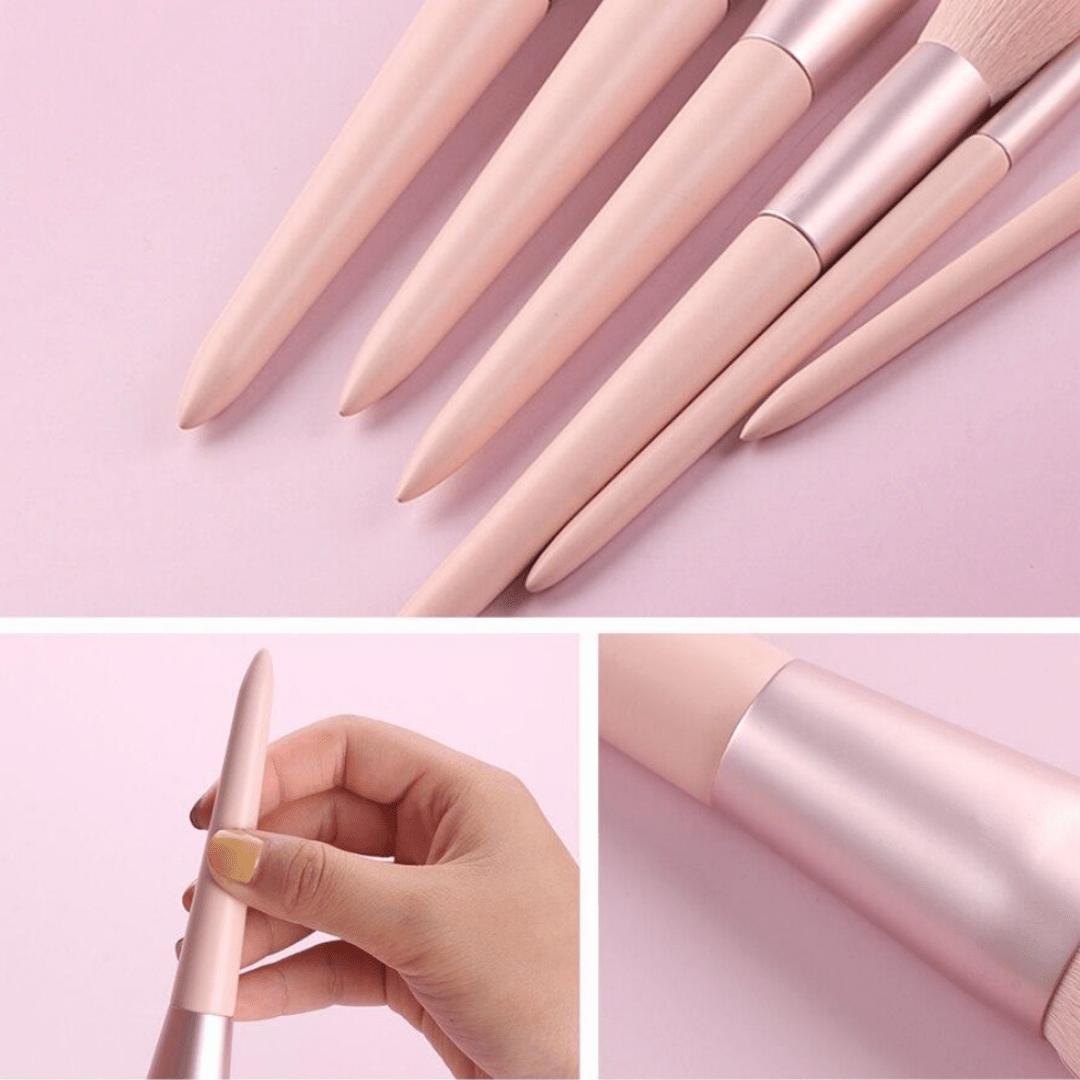 Set di 11 Pennelli per Trucco Velora per una Finitura Professionale Impeccabile