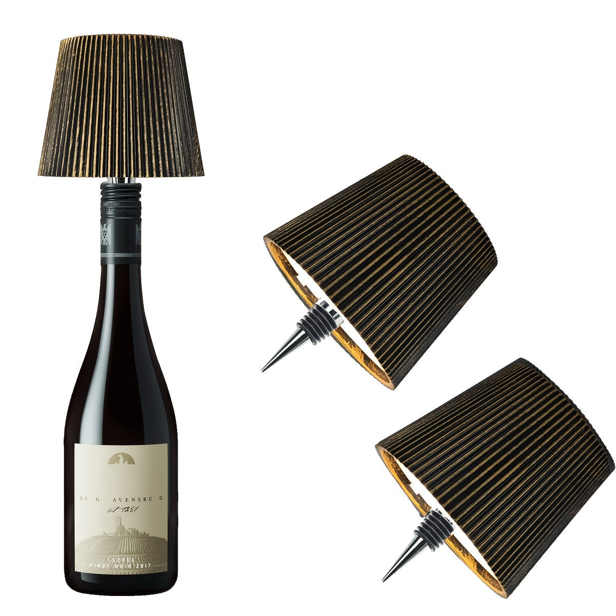 Rechargeable Bottle Table Lamp