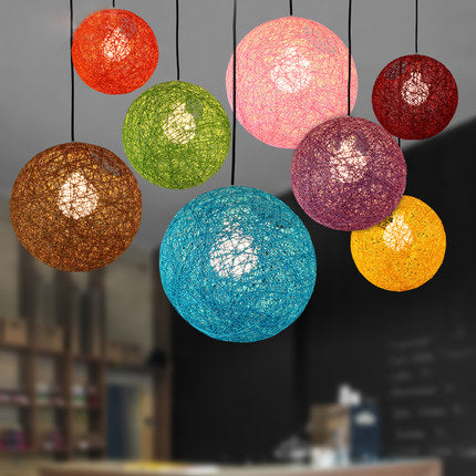 LumaSphere Multi-Color LED Ball Pendant Lights for Restaurants