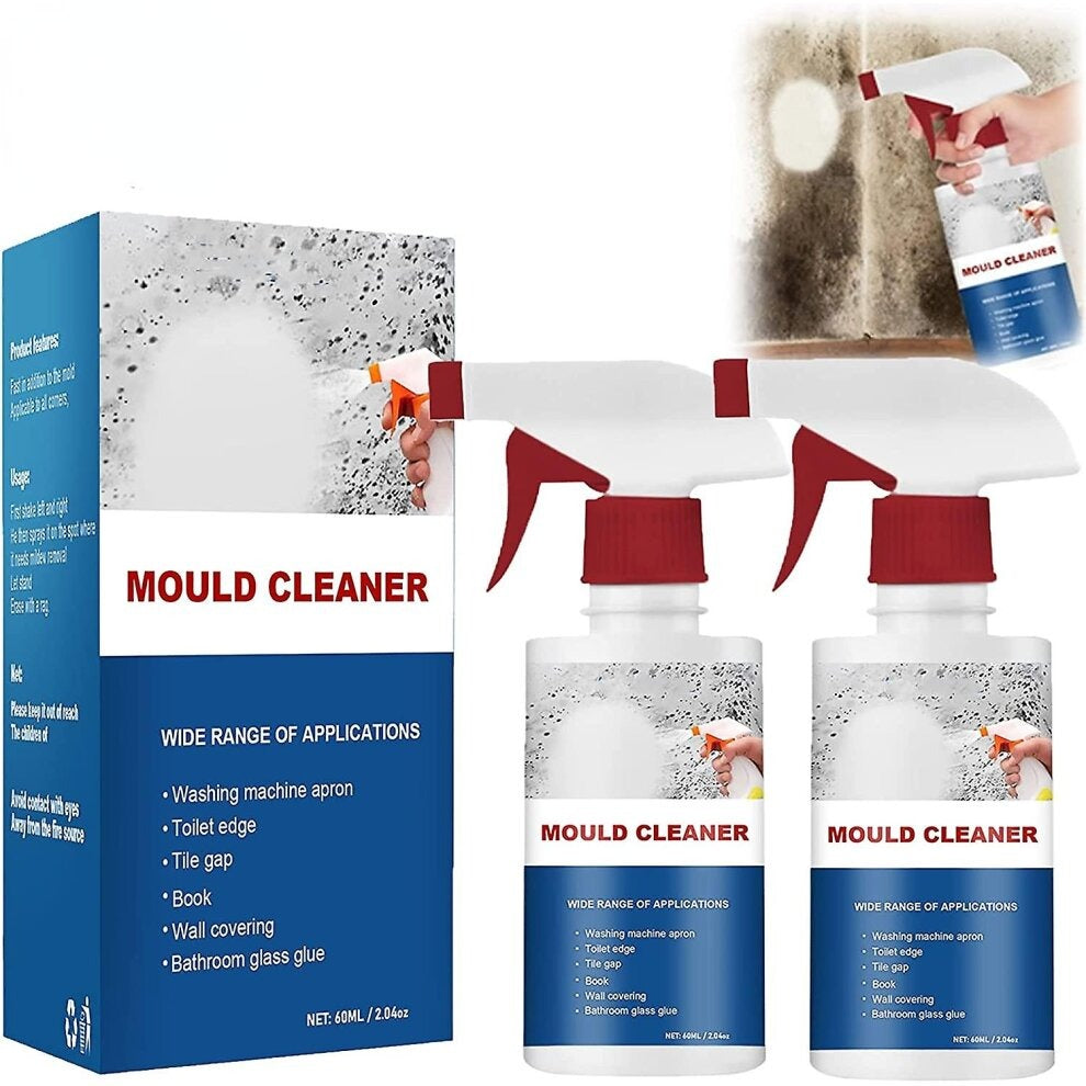 Fast-Acting Mildew Foam Cleaner and Deodorizer Spray for Surfaces