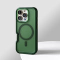 Neon beskyttelsesetui til iPhone med skridsikkert greb og magnetisk bagside