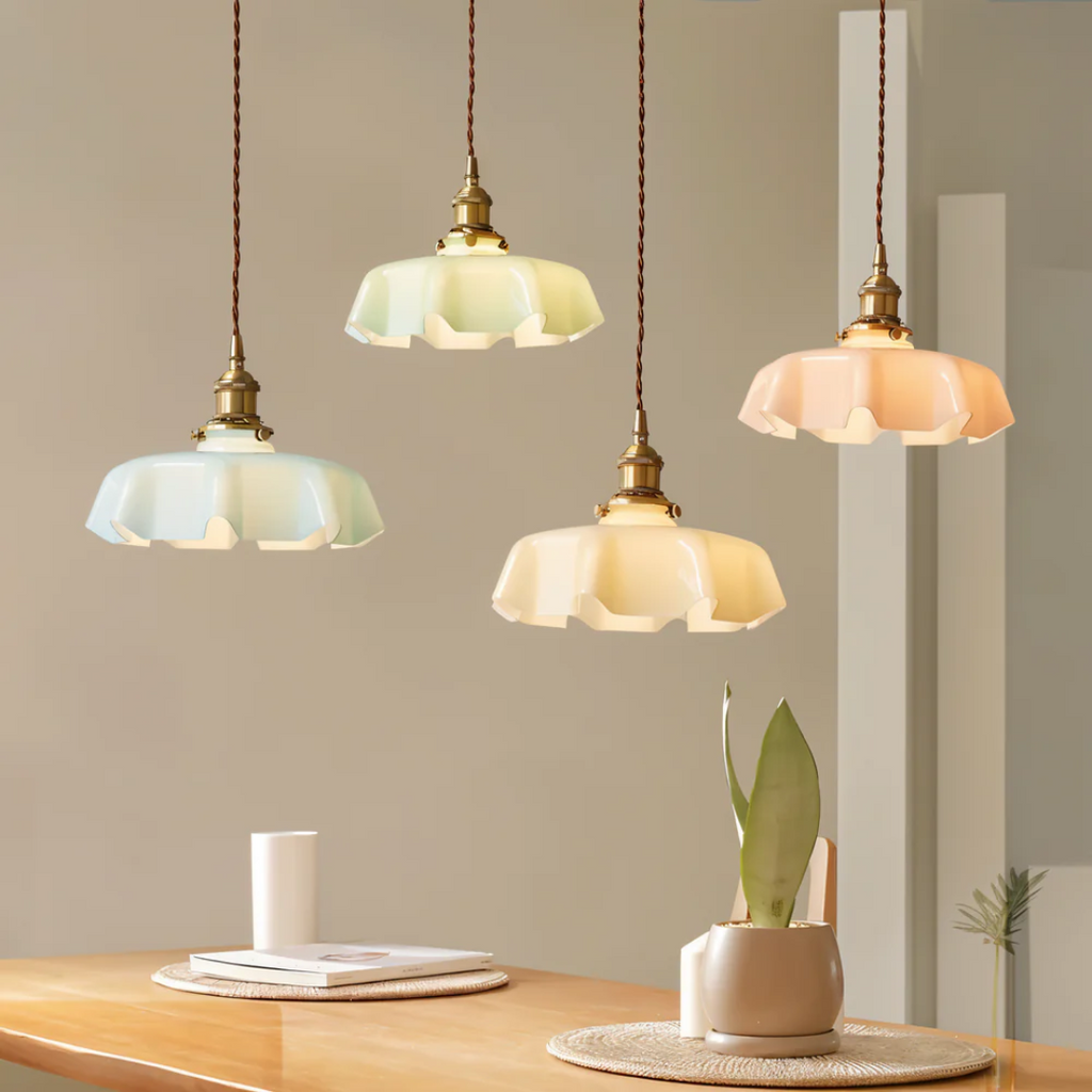 AuroraBloom Pendant Light for Vintage Dining Room Ambiance