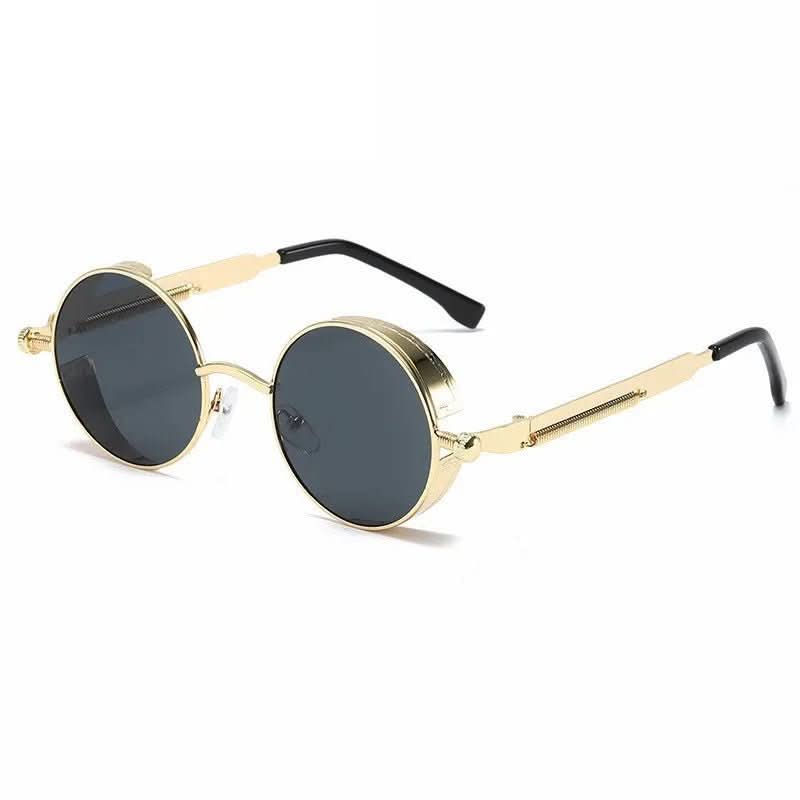 NovaView Vintage Runde Solbriller med UV400 Beskyttelse og Retro Design