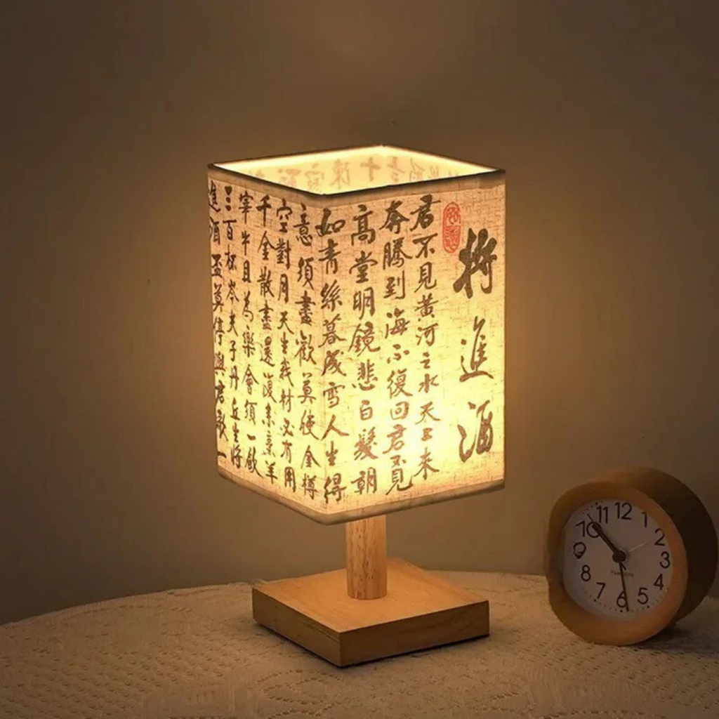 AstraGlow Tischlampe, moderne LED-Akzentbeleuchtung mit warmem Licht