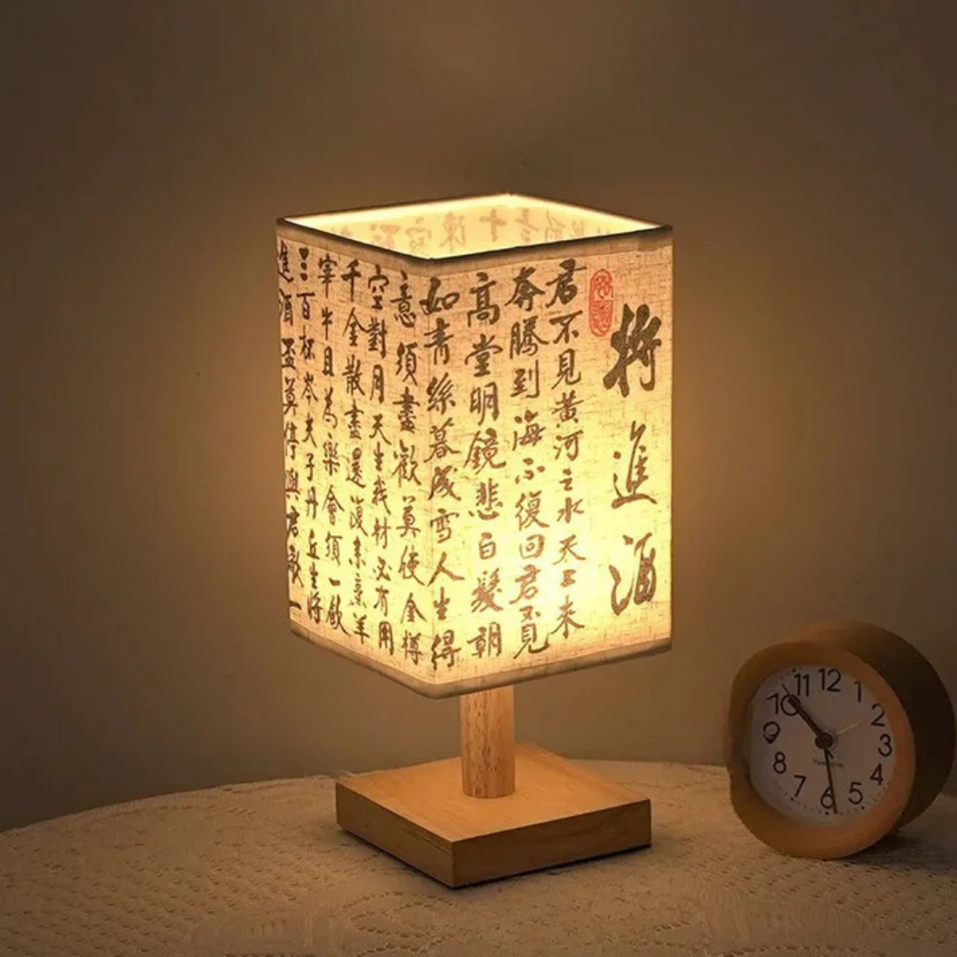 AstraGlow Tischlampe, moderne LED-Akzentbeleuchtung mit warmem Licht