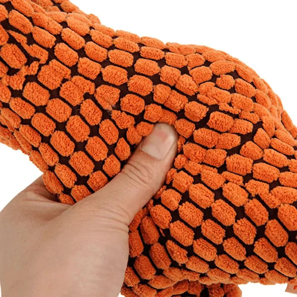 RaptorGrip Indestructible Dinosaur Shape Dog Toy for Power Chewers