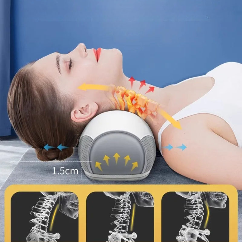 Massager Cervical and Back Heating Pad for Deep Relaxation at Home