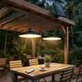 Dual Head Solar Pendant Lamp