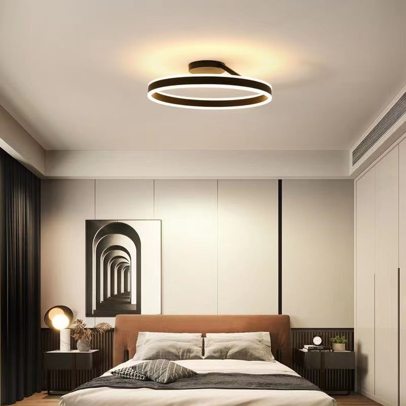 ArishaGlow Elegant LED Ceiling Light In Gold And Metal Finish