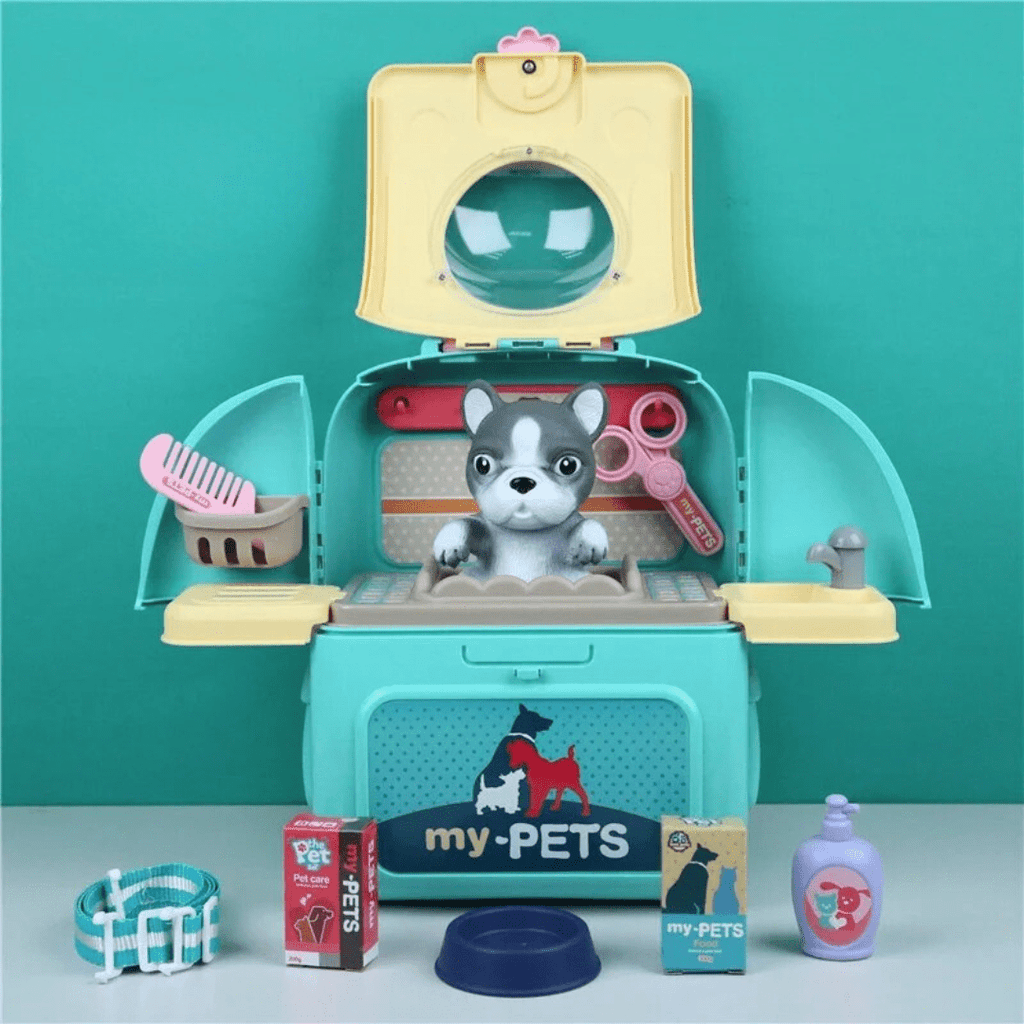 Set de jeu CritterCare pour soins des animaux, apprentissage ludique pour enfants