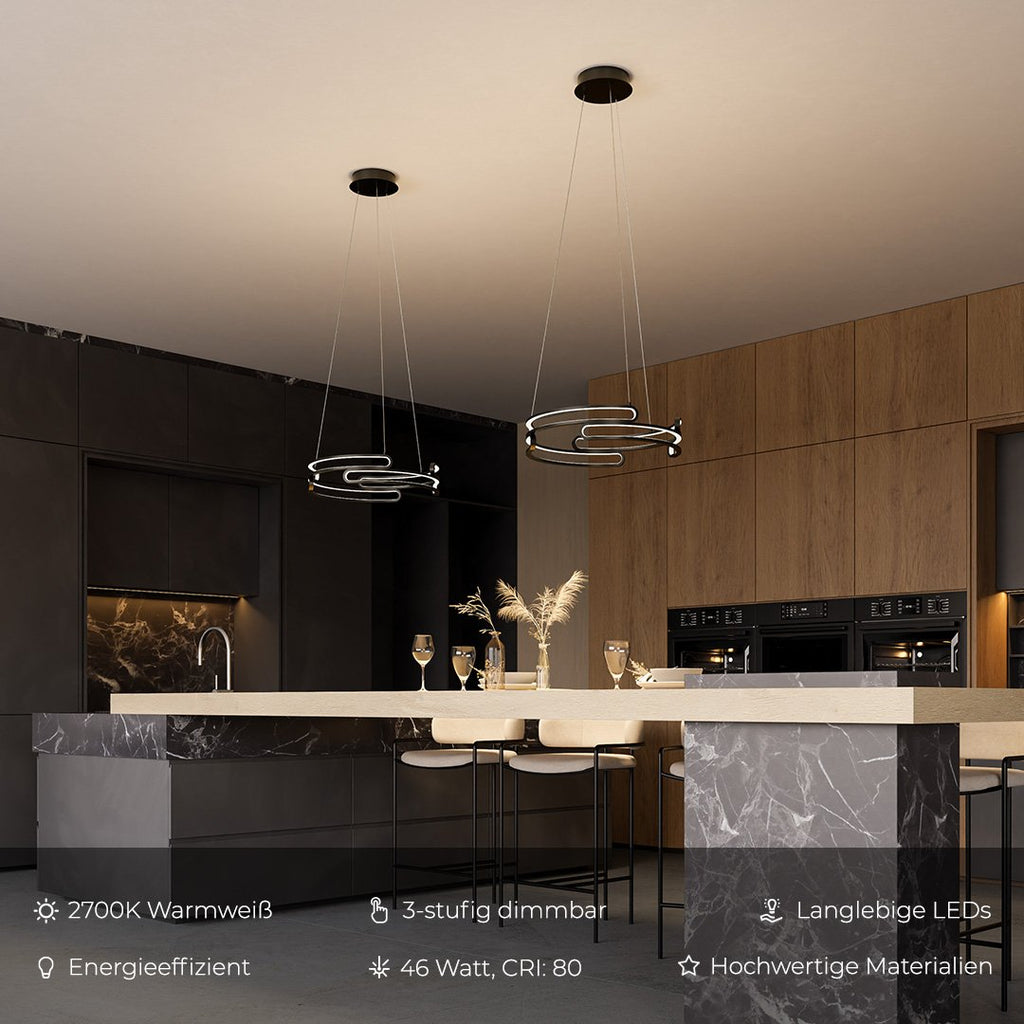 Metalis Elegancka Metalowa Lampa Wisząca z Industrialnym Wykończeniem