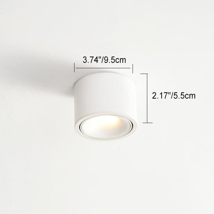 AstraGlow Circular LED Spotlight Ceiling Light With Flush Mount
