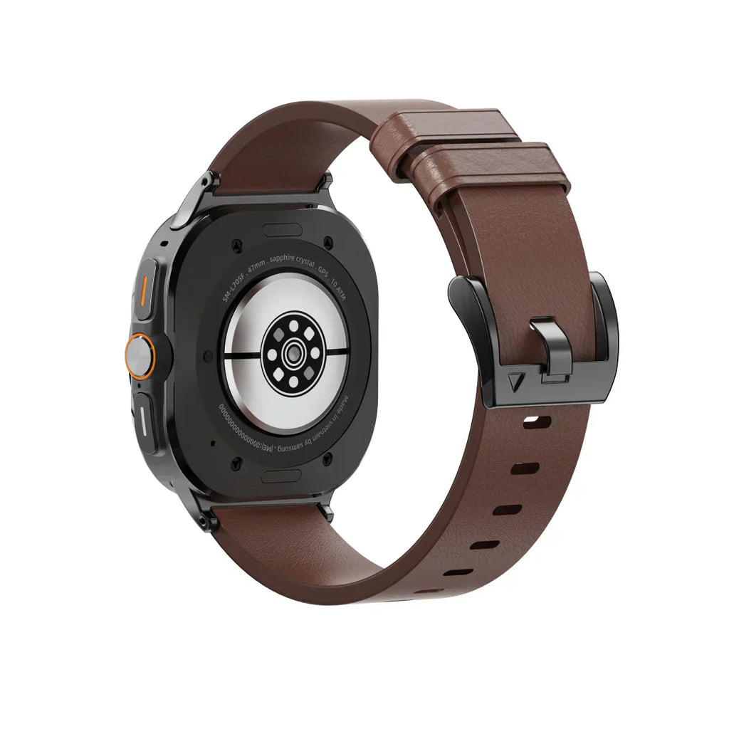 Horween Lederarmband kompatibel mit Samsung Galaxy Watch Ultra