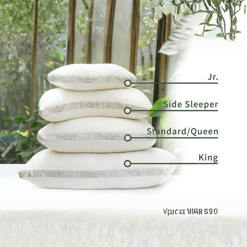 Shredded Foam Pillow for Comfortable Sleep