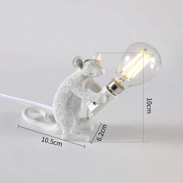 Mice lampa elegantní stolní světlo pro domácí dekoraci a obývací pokoje