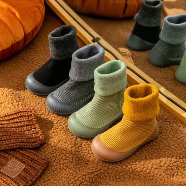 MiniStride GripSocken rutschfest und warm für kleine Entdecker