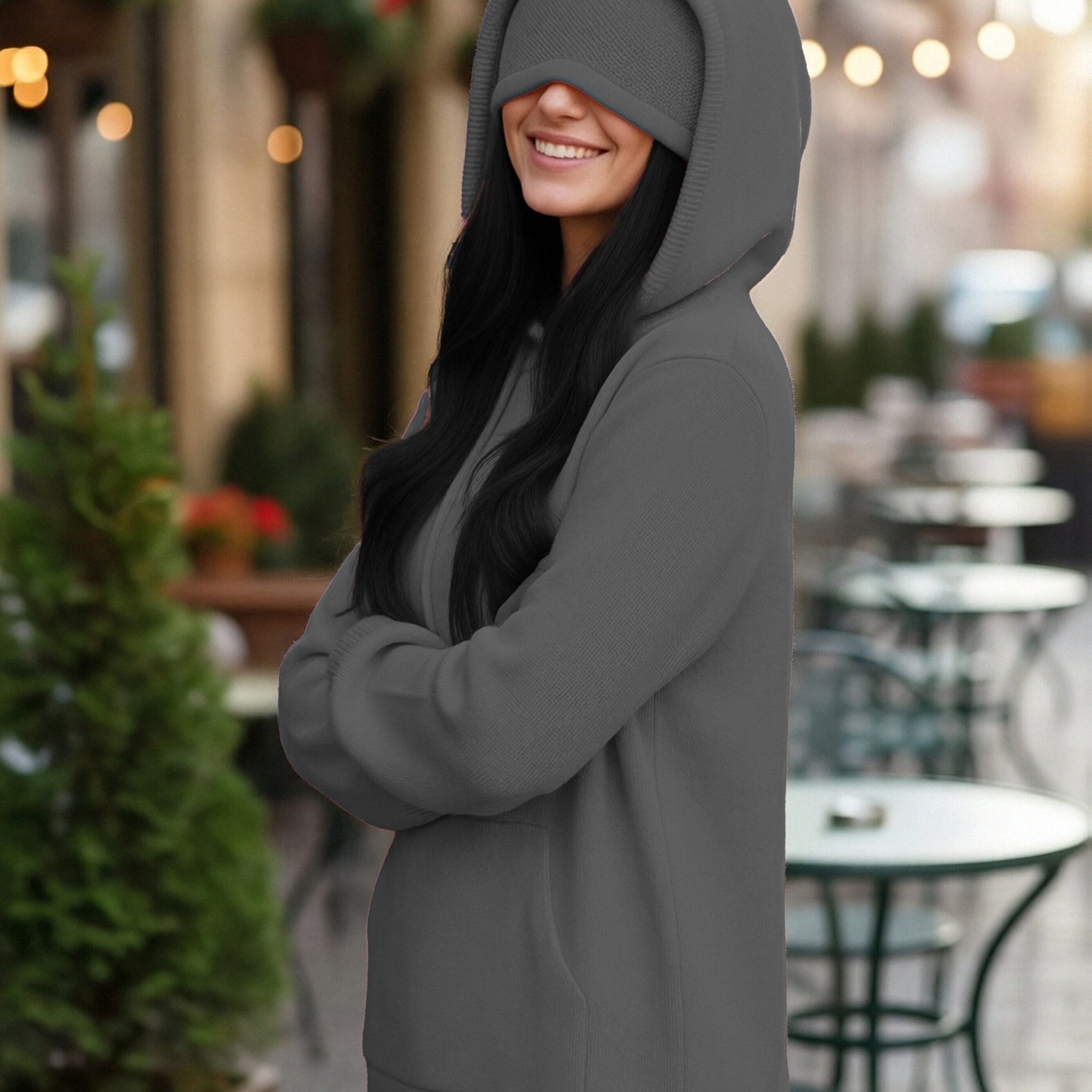 Loose Pullover Hoodie