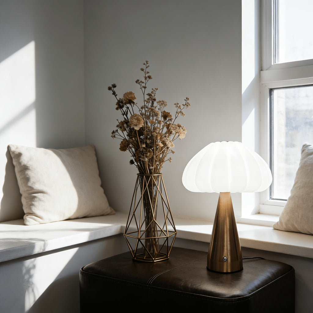 Umbrella Table Lamp for Elegant Night Lighting