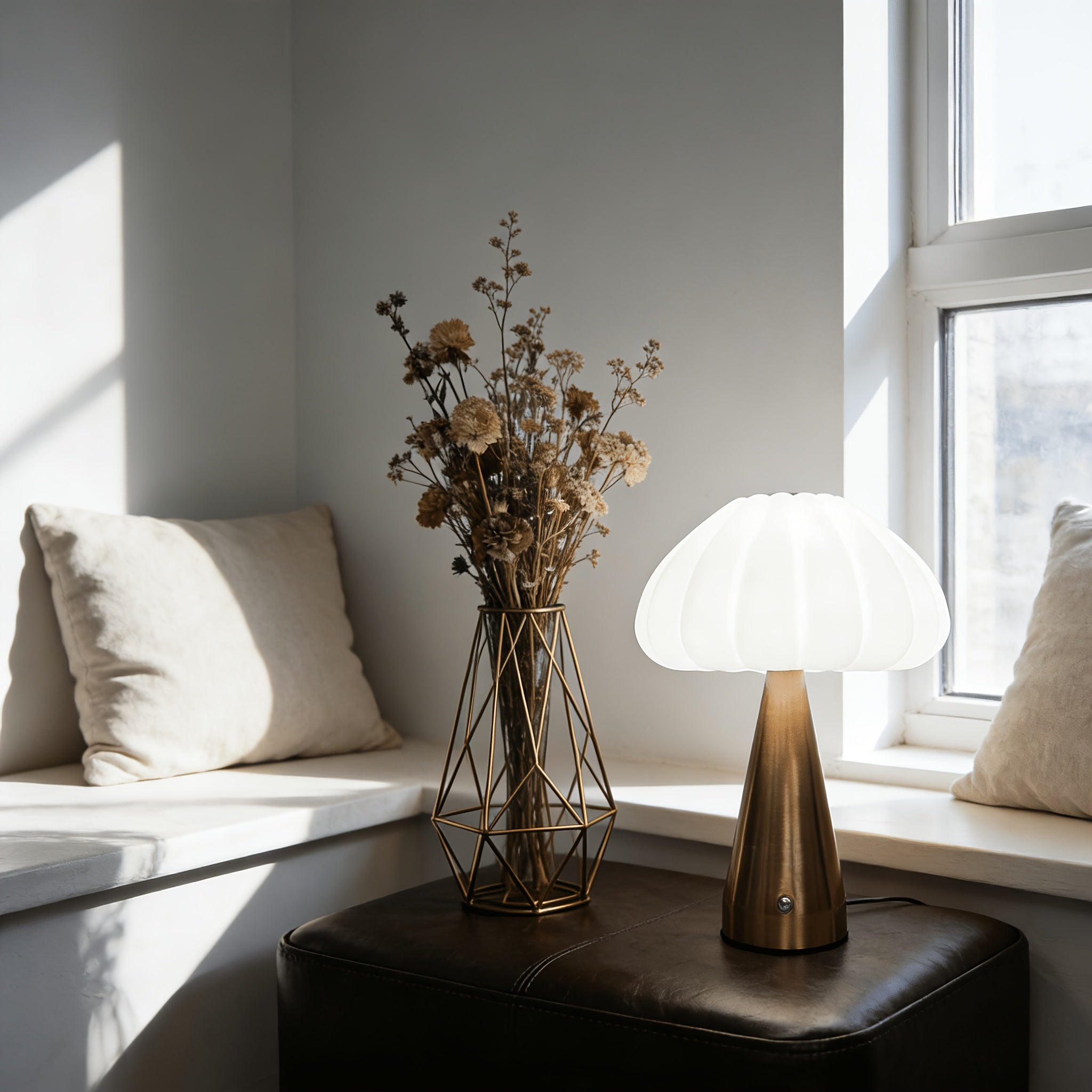 Umbrella Table Lamp for Elegant Night Lighting