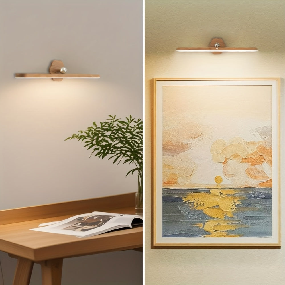 Obrotowa lampa ścienna LED