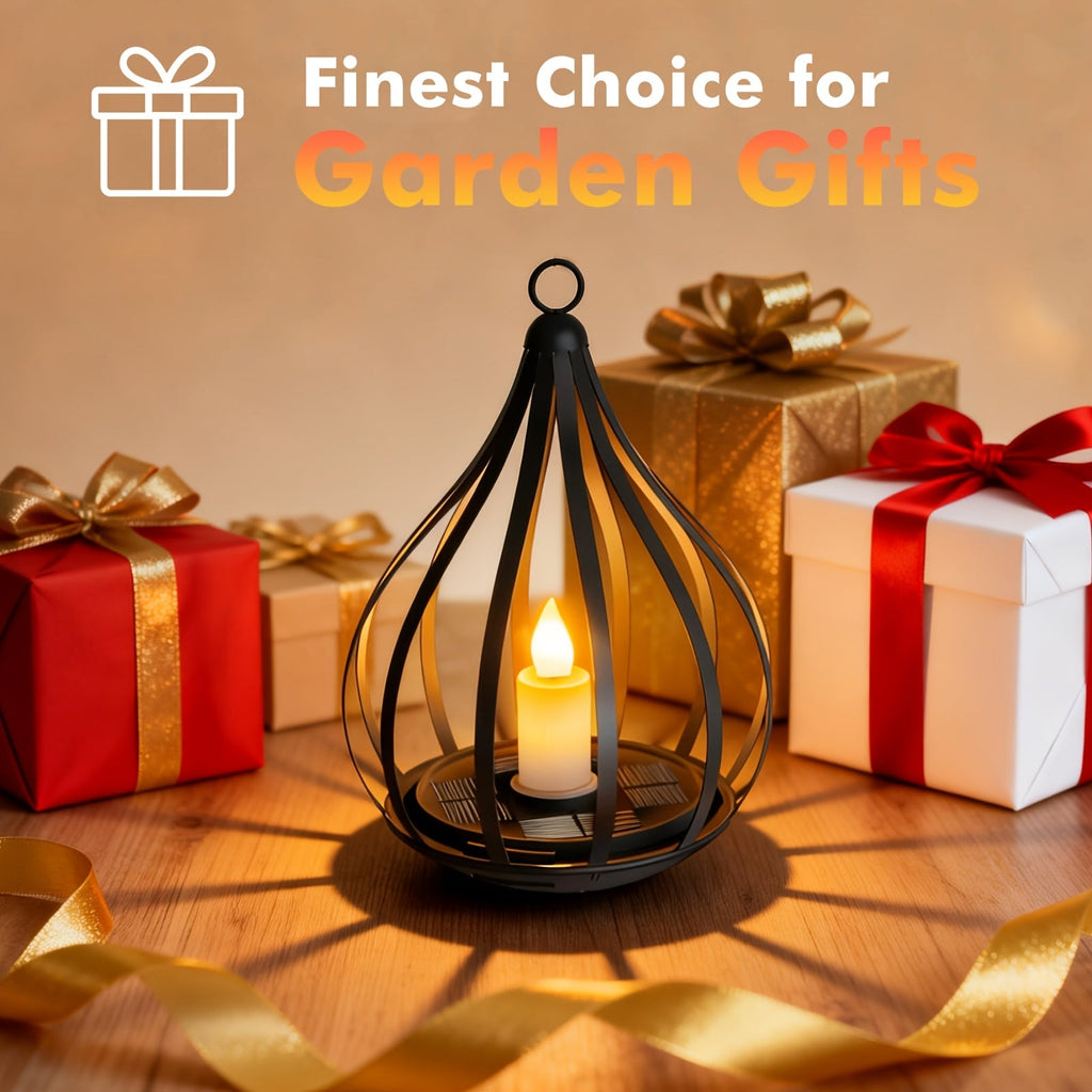 Hanging Solar Candle Lantern