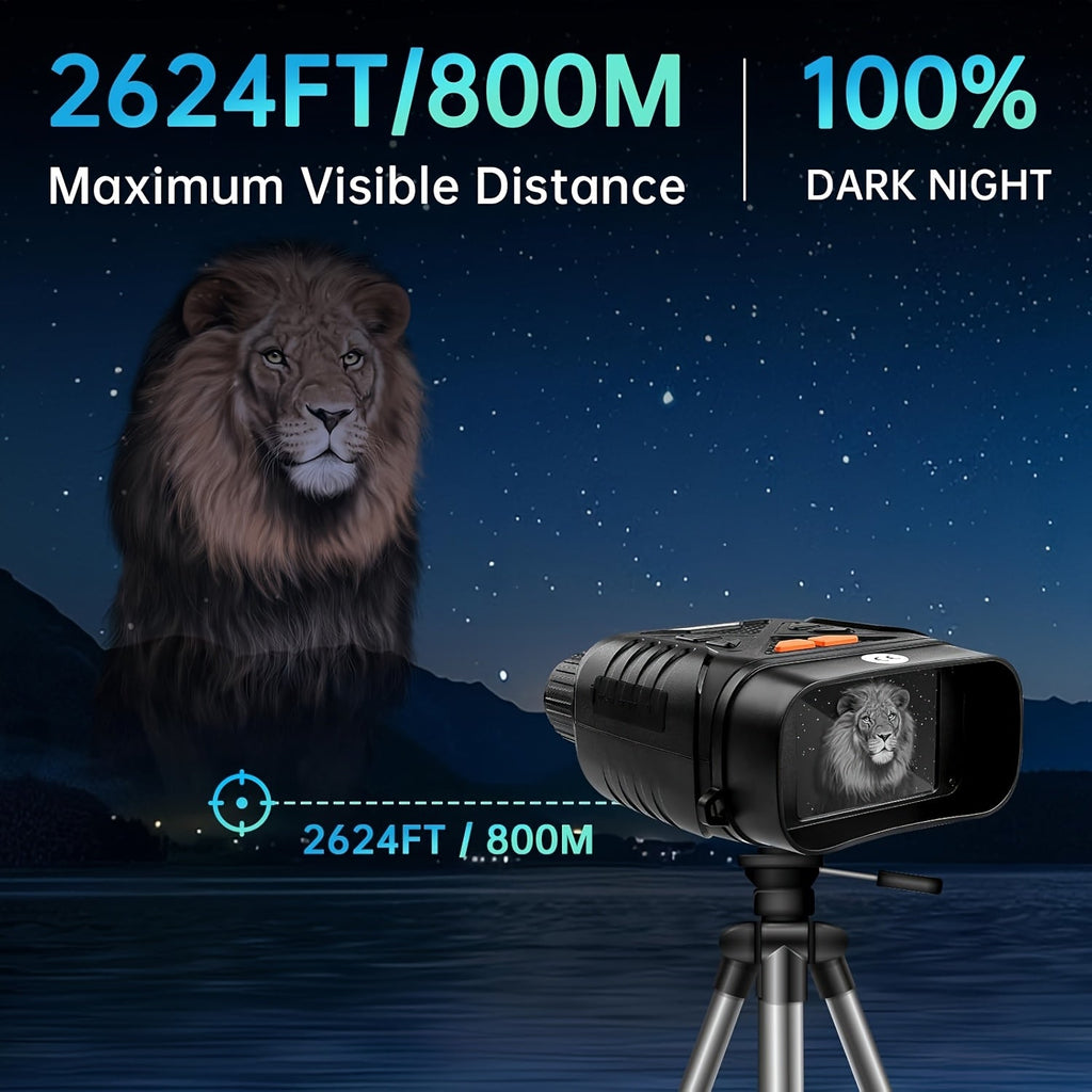 Digital Night Vision Binoculars with Long Range Viewing