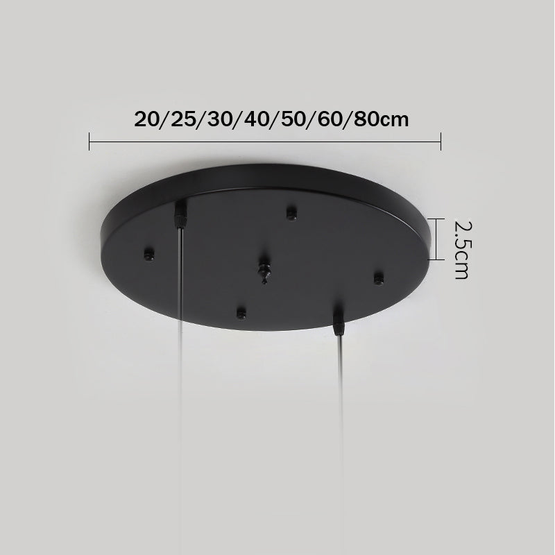 Ceiling Canopy Base For Pendant Lighting Fixtures And Ceiling Mounting
