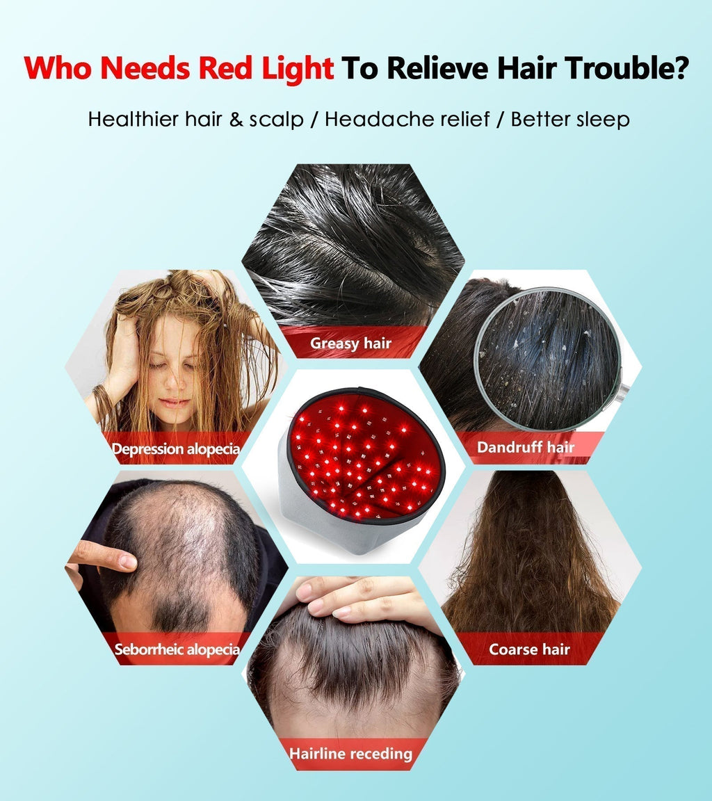 Infrared Light Cap For Hair Growth At Home 120 LED
