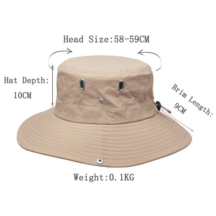 SunTrail Breathable Sun Hat With UV Protection For Outdoor Adventures