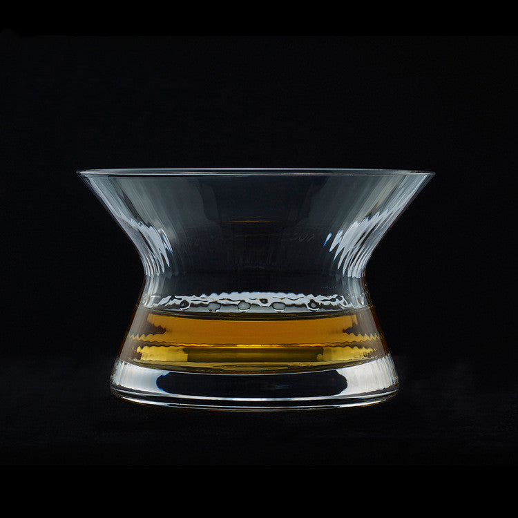 Crystal Whisky Glass With Funnel Design 170ml Handmade Japanese Boxed Set Connoisseurs