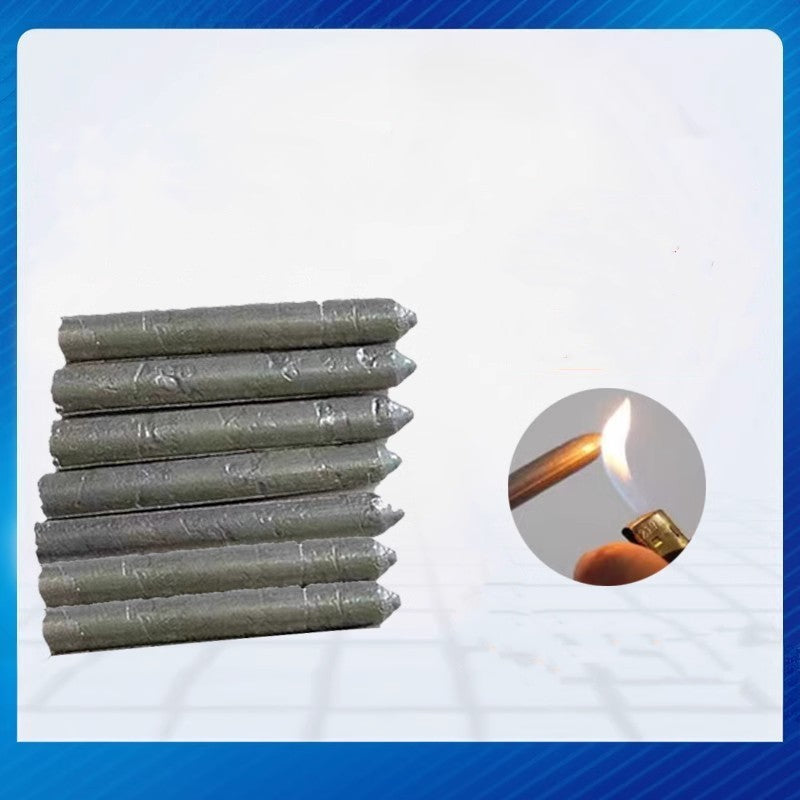 Kit di riparazione in alluminio da 10 pezzi per superfici metalliche con torcia o accendino