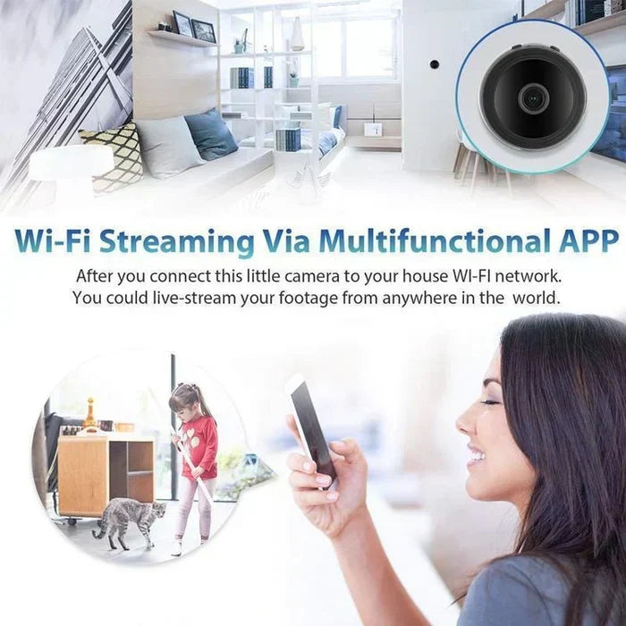 1080P mágneses WiFi mini kamera | Fervei