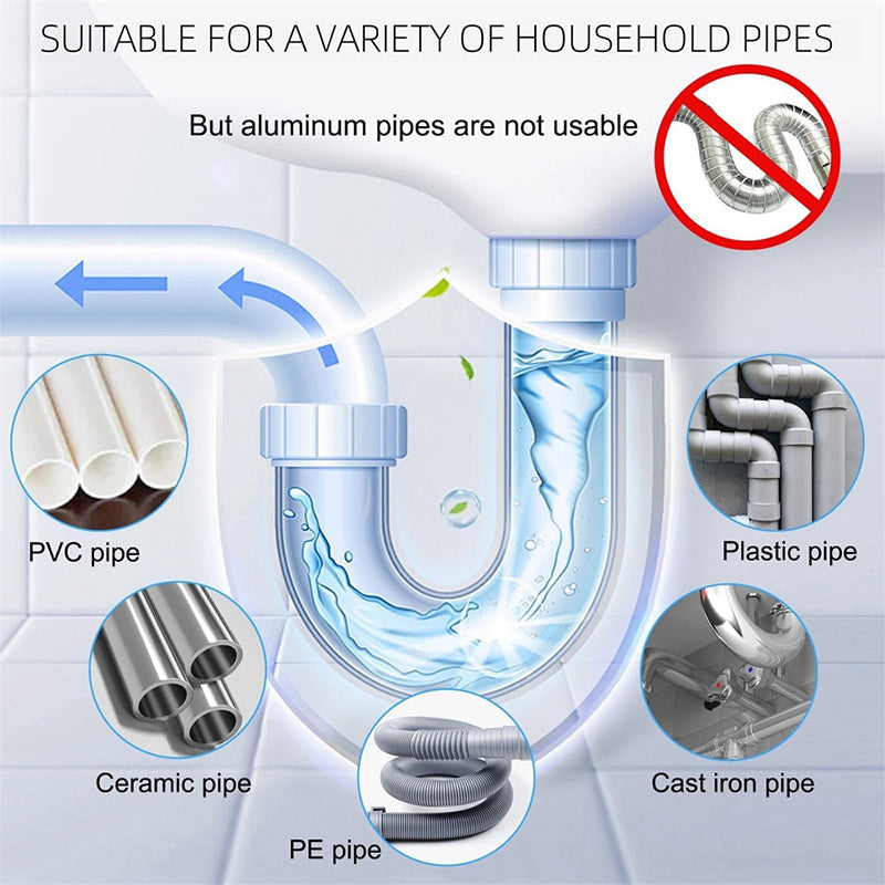 350G Drain Gel Cleaner For All Pipes Safe And Effective Unblocker