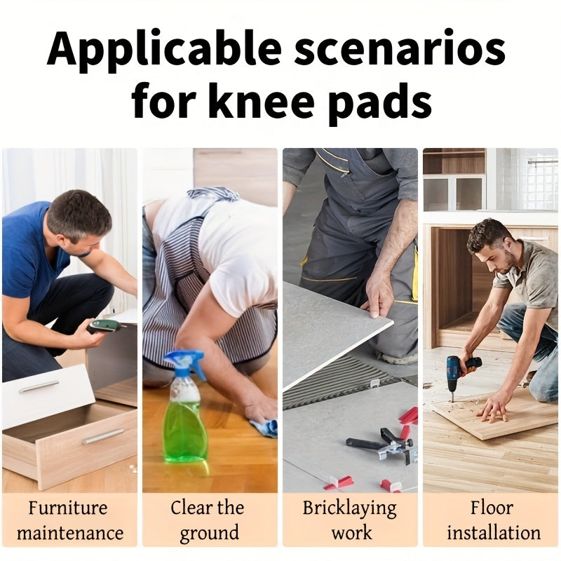 Comfortable Knee Protection Set for Outdoor Work Tasks