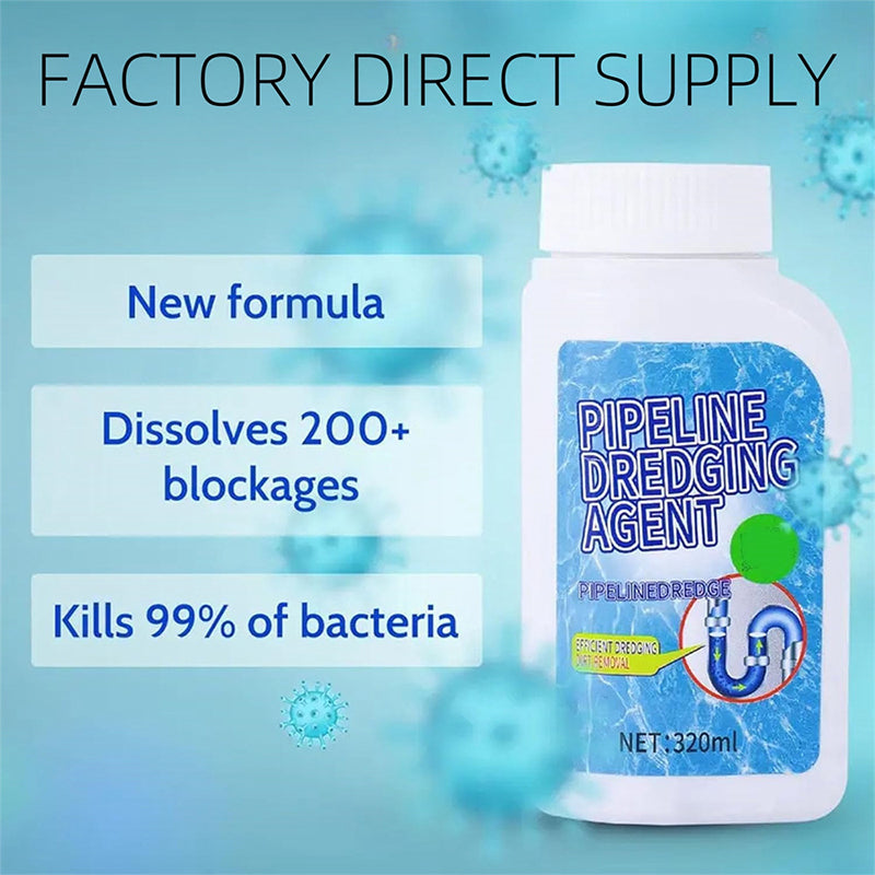 350G Drain Gel Cleaner For All Pipes Safe And Effective Unblocker