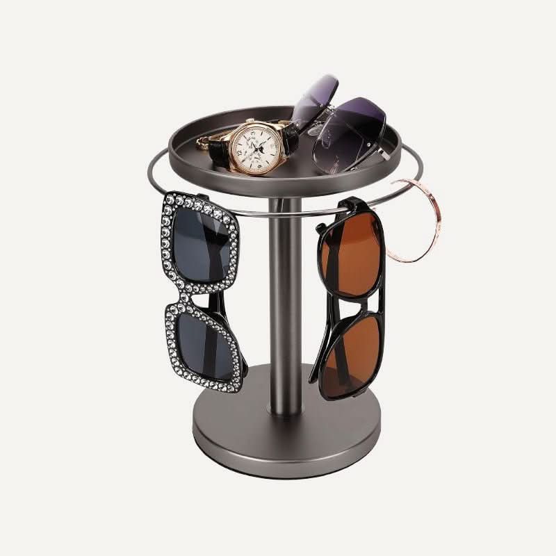 AstraRack 360 Degree Rotating Glasses Stand for Elegant Organization