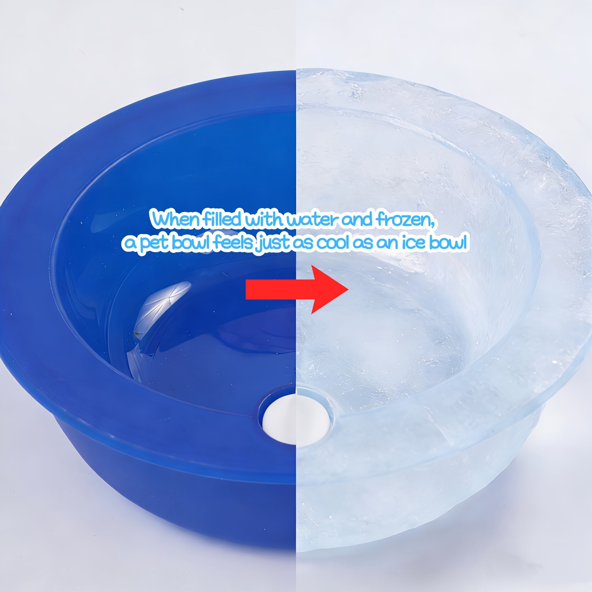 Orzeźwiająca chłodząca miska na co dzień dla zwierząt Hydra