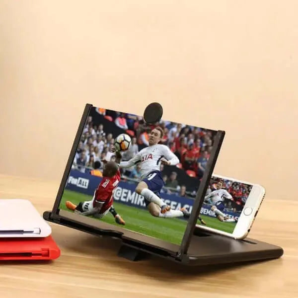 Élargisseur d'écran 3D pliable pour téléphone avec support réglable pour films et vidéos