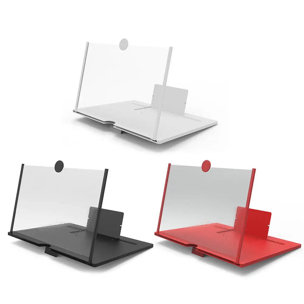Élargisseur d'écran 3D pliable pour téléphone avec support réglable pour films et vidéos
