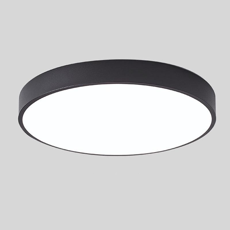 Aelora Nordic Wood Round Ceiling Light Featuring Warm Glow