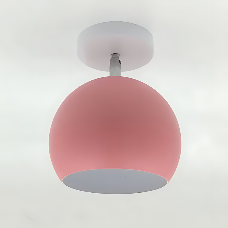 Stropní lampa AuroraGlow s teplým ambientním světlem pro moderní interiéry