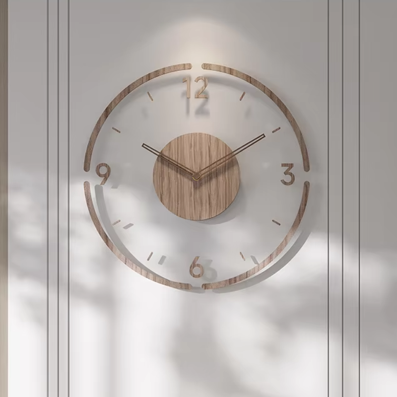 FashionableClock stilfuldt vægur med minimalistisk nordisk design